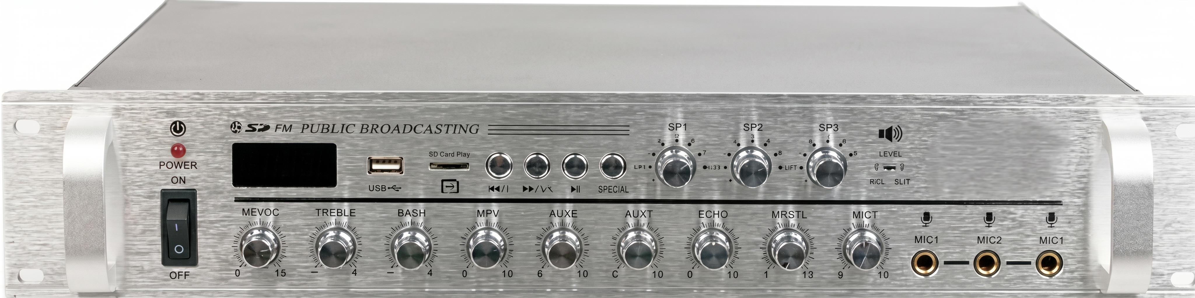 Amplificador 5 Zonas LY-650USB5D