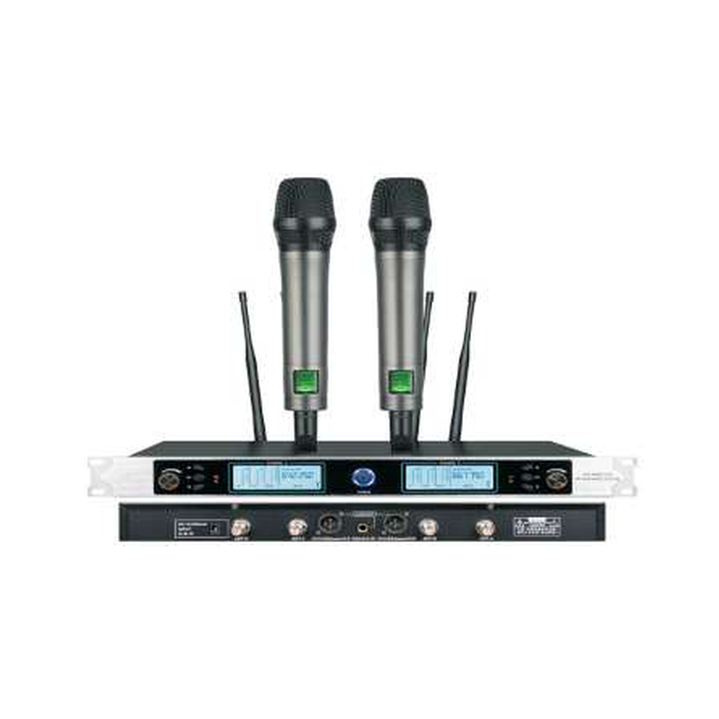 Microfone Wireless 2 Canais Económico