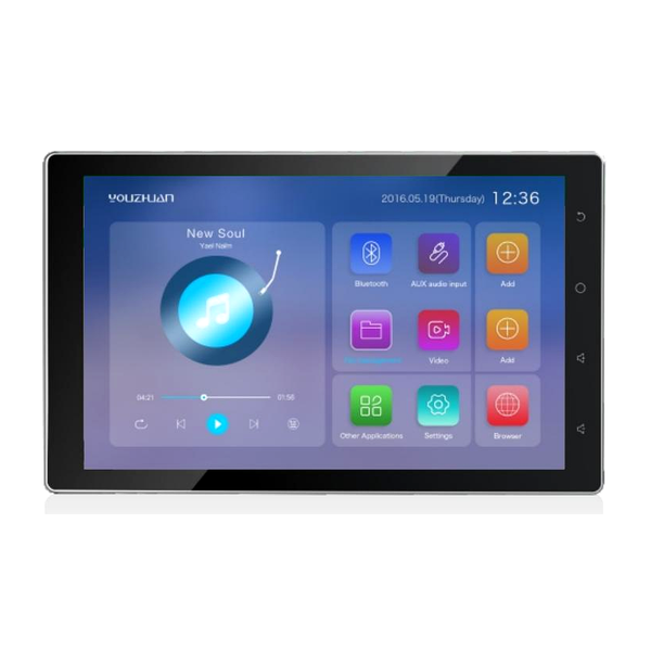 Central de Som Z8 PRO Touch 7" 2 Zonas