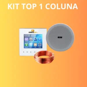 Kit som ambiente 1 coluna + instalação